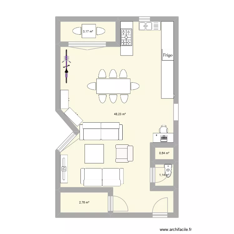 plan salon ouvert en entier. Plan de 5 et 56 m² plan salon ouvert en entier. Plan de 5 et 56 m²