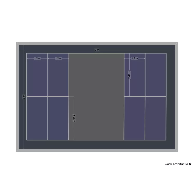 Plan Planché Vibrant 2026. Plan de 10 et 94 m² Plan Planché Vibrant 2026. Plan de 10 et 94 m²