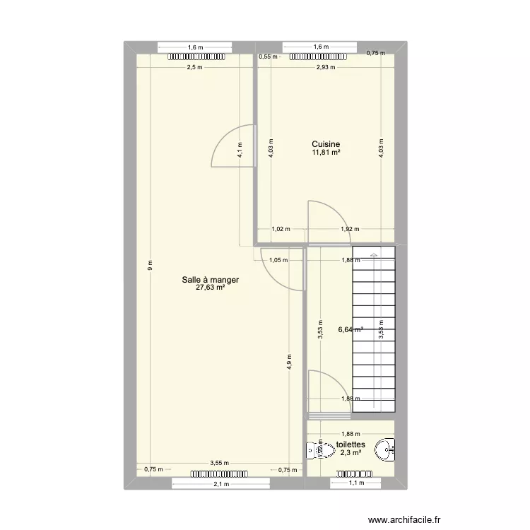 Maison-Tiphaine2. Plan de 4 et 48 m² Maison-Tiphaine2. Plan de 4 et 48 m²
