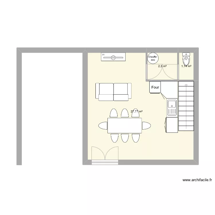 le GD Boursigny 3. Plan de le GD Boursigny 3. Plan de