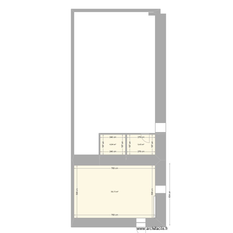 OURY Saint Jean de Sauves. Plan de 36 pièces et 940 m2