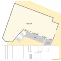 Plan de fa&ccedil;ade Terrasse