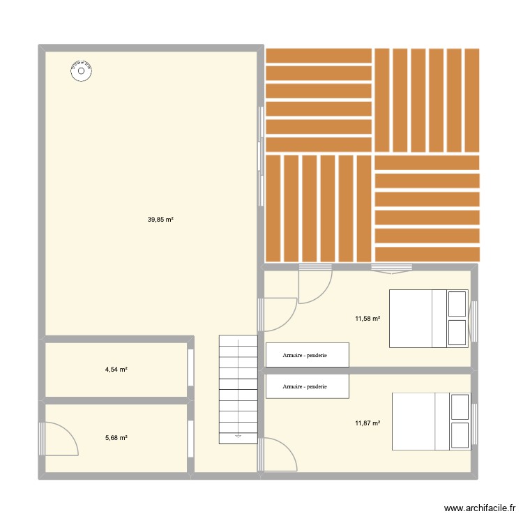 maison. Plan de 0 pièce et 0 m2