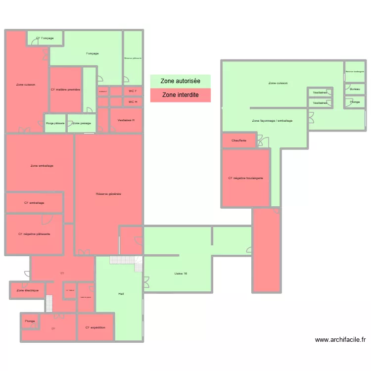 Maison Savary - Leo. Plan de 39  et 2142 m²