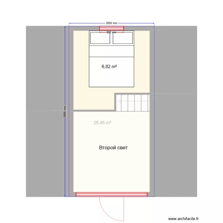 Афрейм. Plan de 