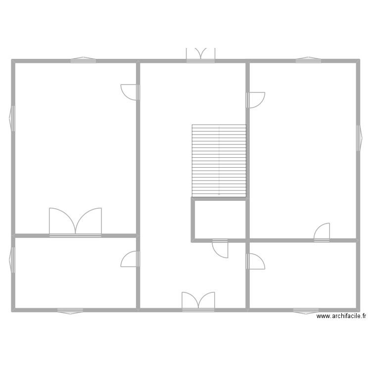 meyzieu. Plan de 3 pièces et 285 m2