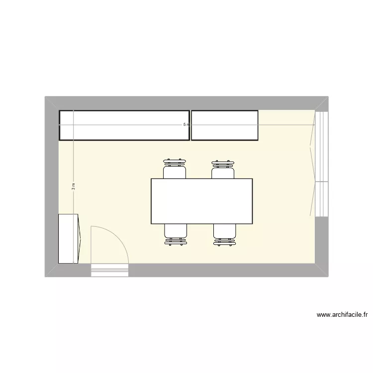 2&eacute;me LOCAL RC. Plan de 