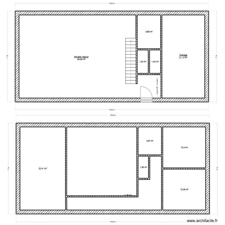 dcc. Plan de 0 pièce et 0 m2