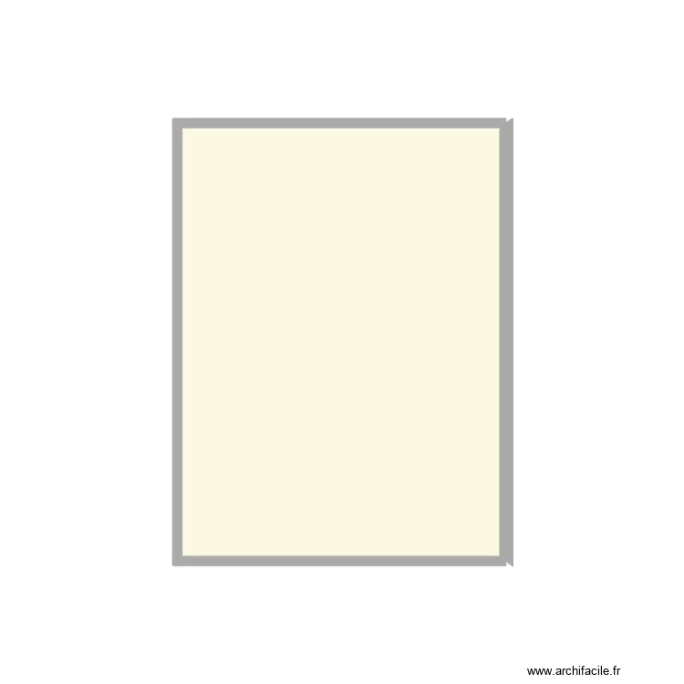 base cabanon. Plan de 2  et 15 m²
