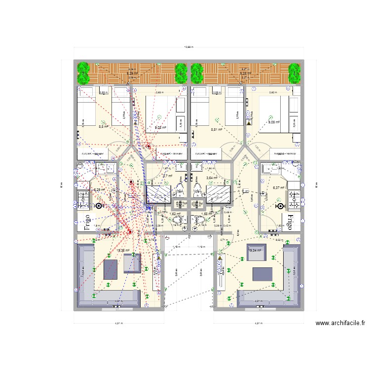 Plan Mouha7. Plan de 0 pièce et 0 m2