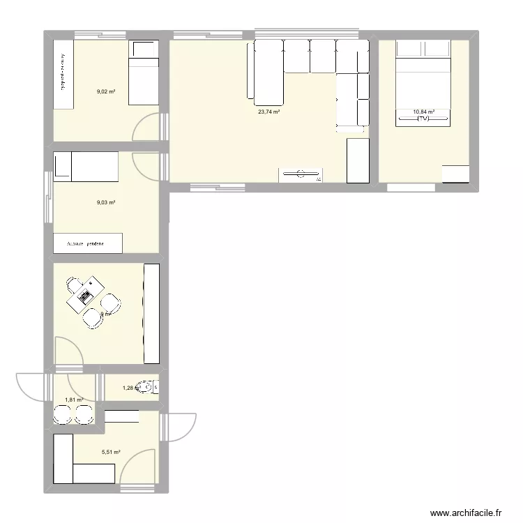 2plan ext. Plan de 8 et 70 m² 2plan ext. Plan de 8 et 70 m²