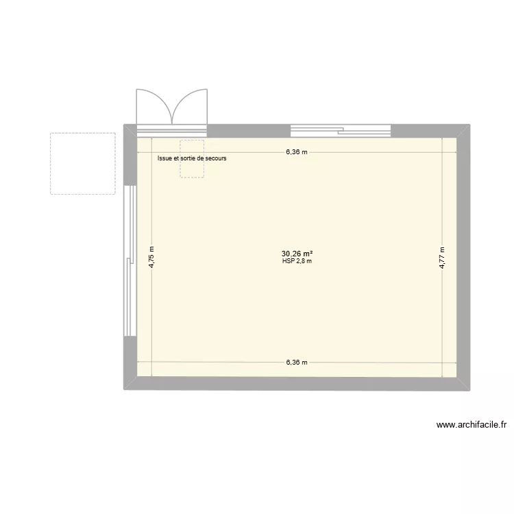 extension 2. Plan de 1 Pièce et 30 m² extension 2. Plan de 1 Pièce et 30 m²