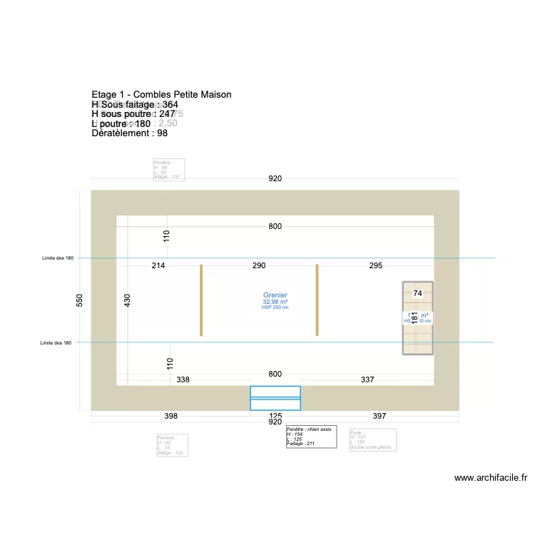 COTES PETITE MAISON Pertuis Mitaine 06092026. Plan de 3 Pièces et 70 m² COTES PETITE MAISON Pertuis Mitaine 06092026. Plan de 3 Pièces et 70 m²