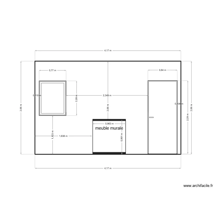 mur de cuisine. Plan de mur de cuisine. Plan de
