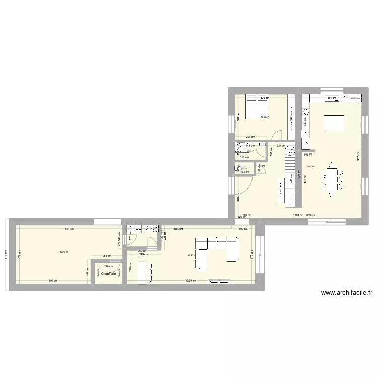 MAISON RDC. Plan de 