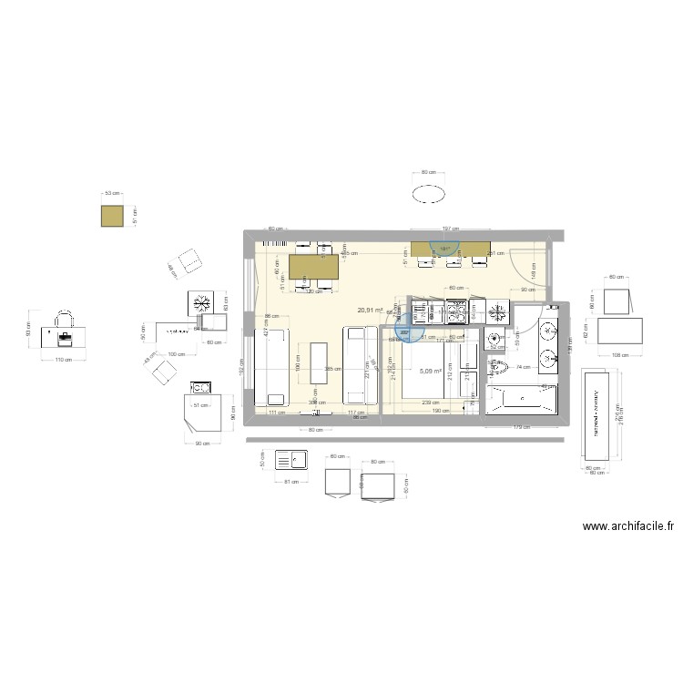 Gracieuse 02/10. Plan de 0 pièce et 0 m2