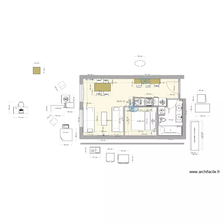 Gracieuse 02/10. Plan de 