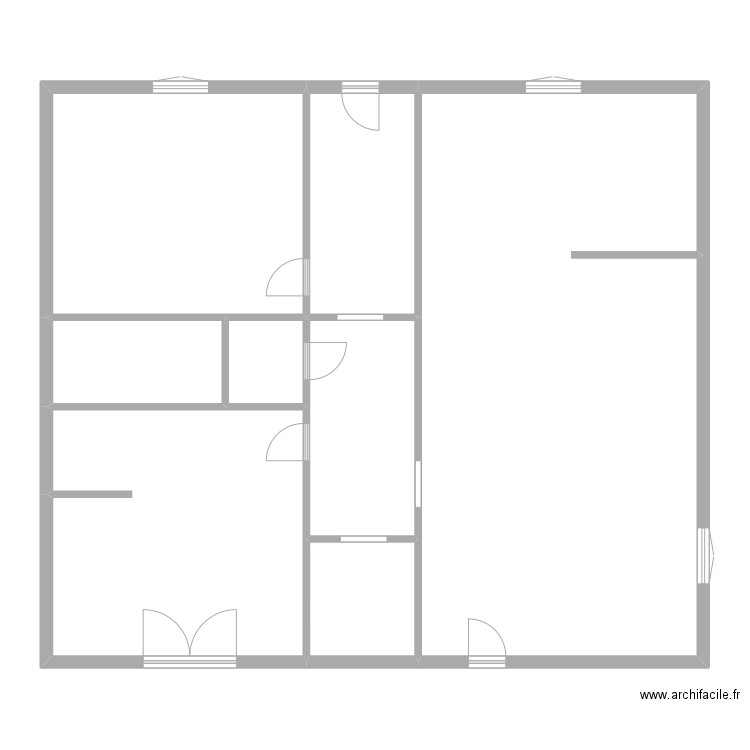 stephan r0. Plan de 8 pièces et 162 m2