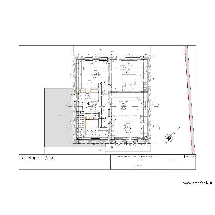 plan tfe etage2. Plan de 0 pièce et 0 m2