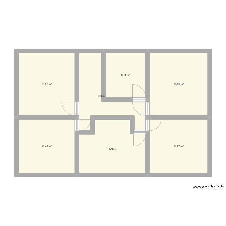 maison t6. Plan de 0 pièce et 0 m2