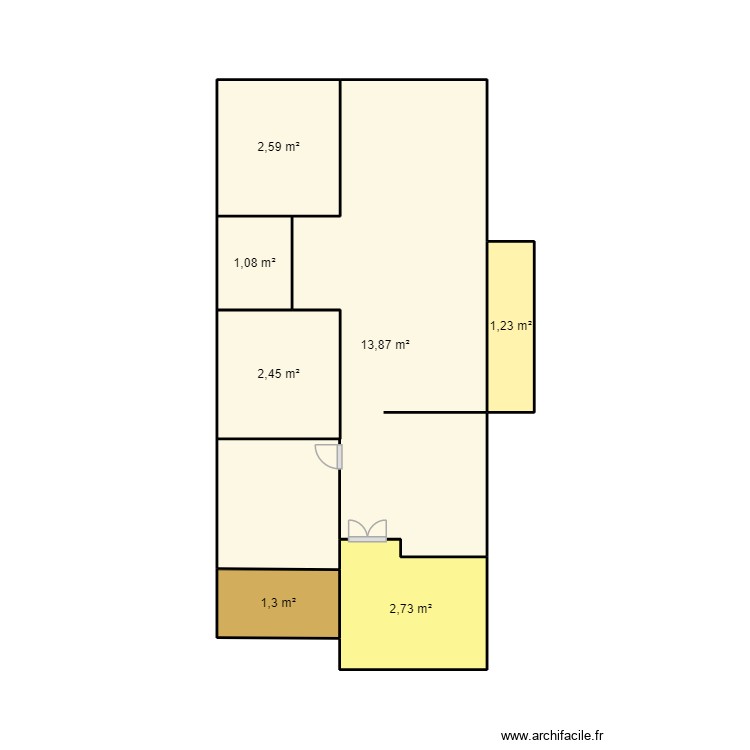 Archi. Plan de 0 pièce et 0 m2 Archi. Plan de 0 pièce et 0 m2