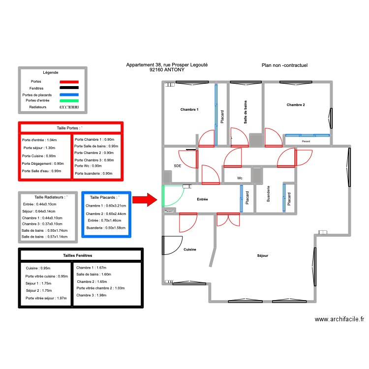 ROBIC SANS MESURE . Plan de 0 pièce et 0 m2