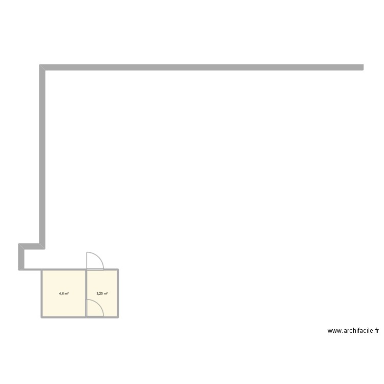 78 victor hugo. Plan de 2 pièces et 8 m2