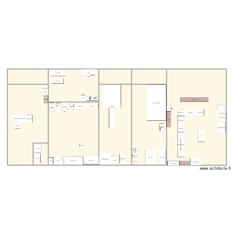 La tuile gourmande. Plan de 0 pièce et 0 m2