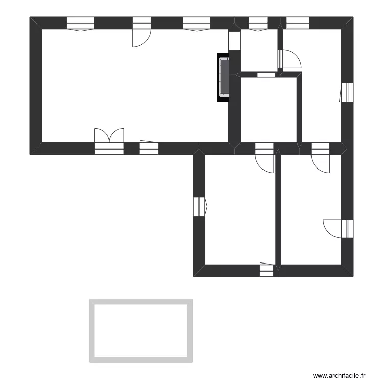 PAQUET. Plan de 7 et 97 m² PAQUET. Plan de 7 et 97 m²
