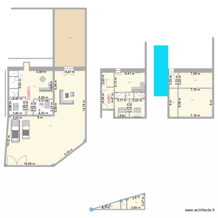 Lattes 1. Plan de Lattes 1. Plan de