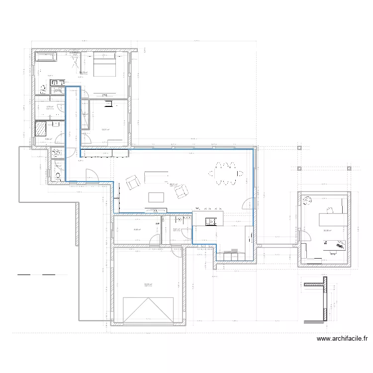 Pyramid Architecture - House 1. Plan de 