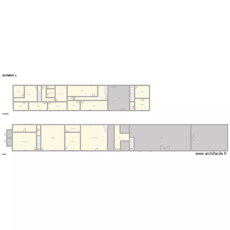 MAS NEGRE 1. Plan de 37  et 1600 m²