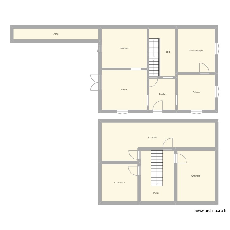 villers outreaux. Plan de 0 pièce et 0 m2