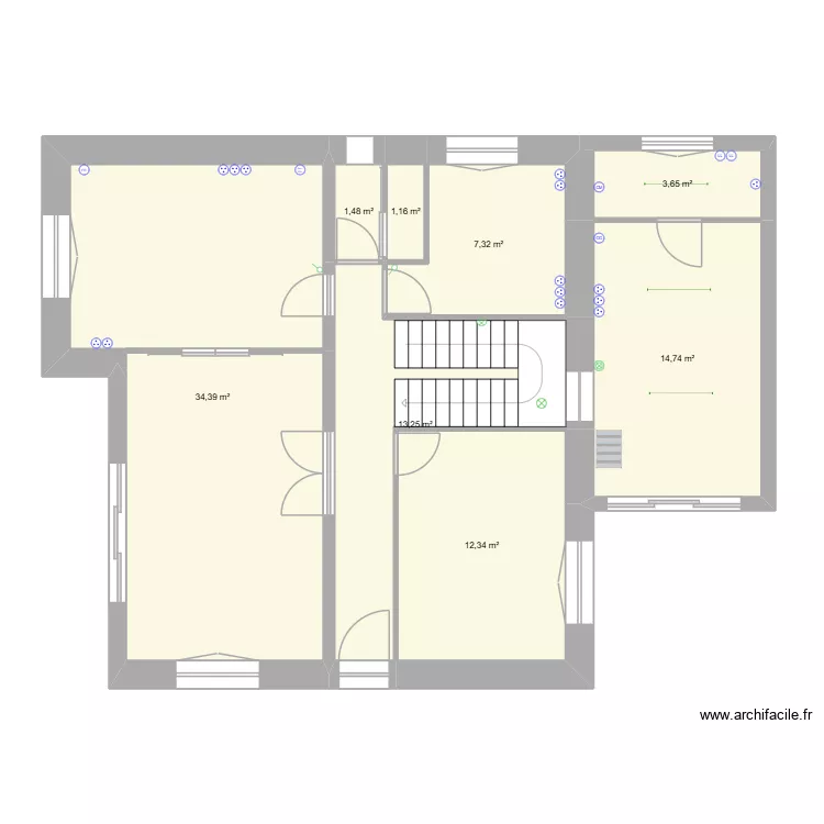 PLOEMEL RDC. Plan de 8 et 88 m² PLOEMEL RDC. Plan de 8 et 88 m²
