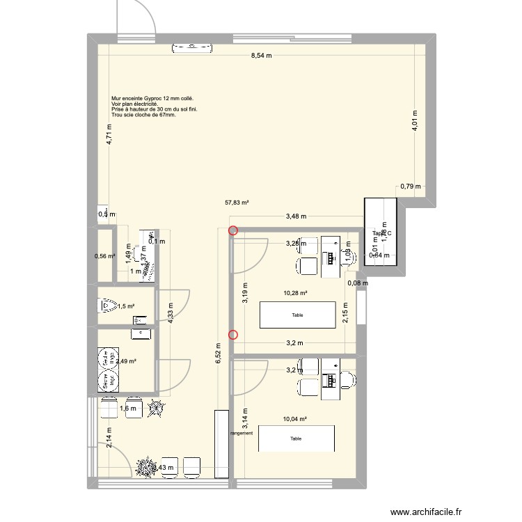 CKS-Jurbise Pietro cotations. Plan de 0 pièce et 0 m2