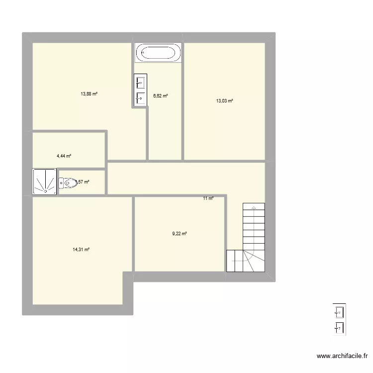 aubel. Plan de 
