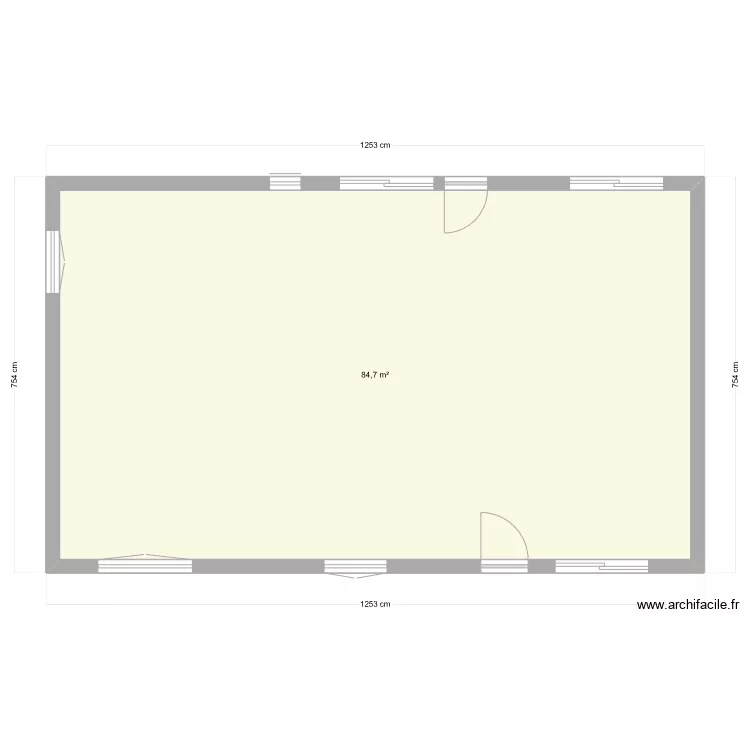 Mondenard 1. Plan de 