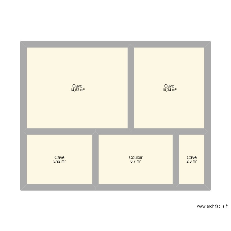 zs963tg852yy88z. Plan de 5 pièces et 40 m2