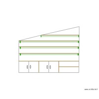 mur lateral sejour coté bureau