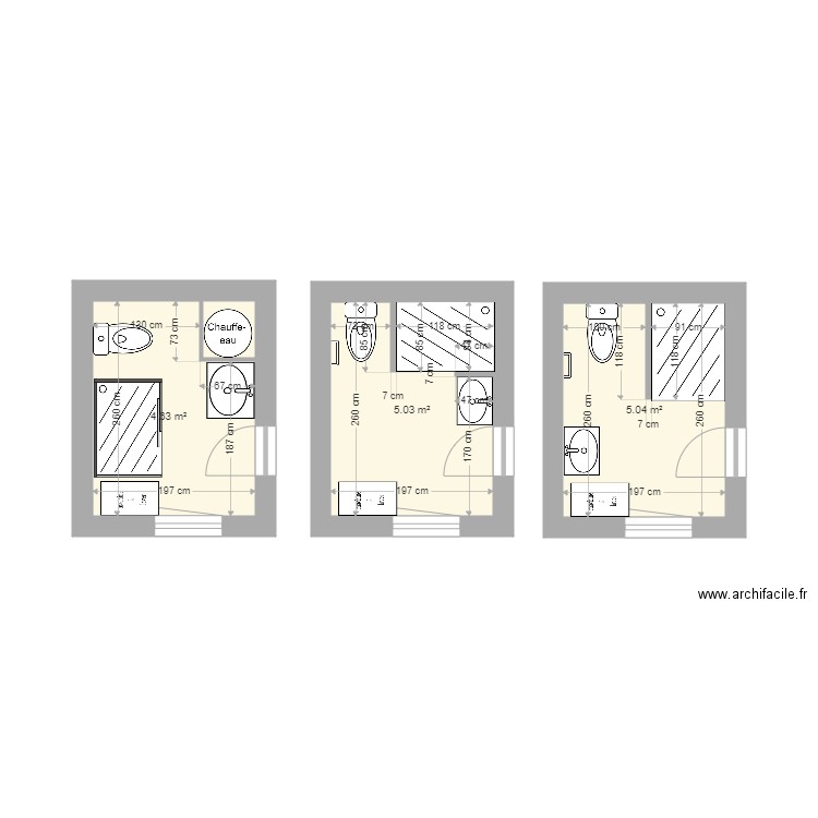 RAVELMichel. Plan de 4 pièces et 15 m2