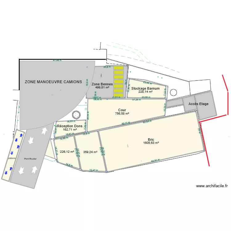 EXTENSION BECHEVIENNE JUIN 2025. Plan de 