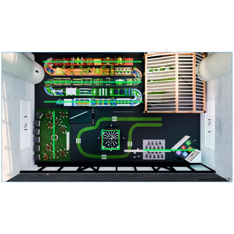 IMUI Palexpo. Plan de 