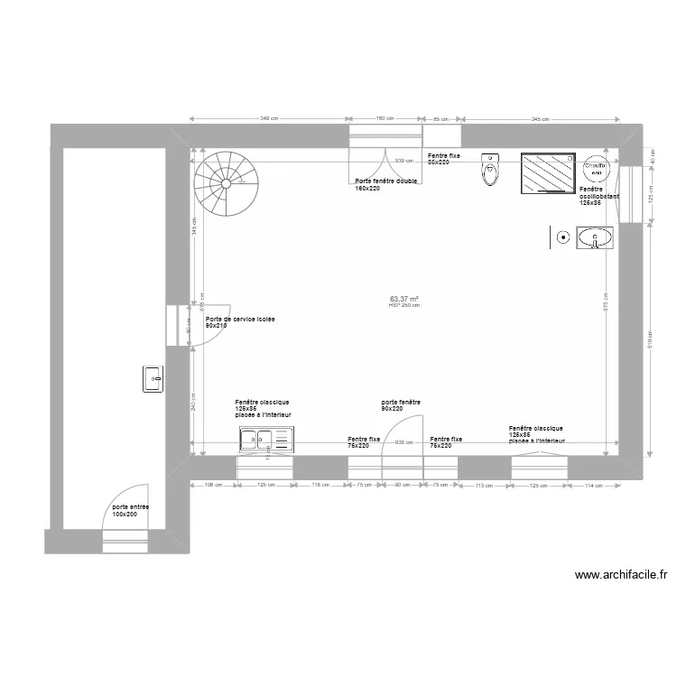 plan 3.1. Plan de 
