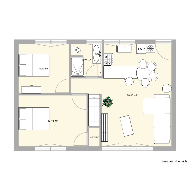 73CEVENNES ETAGES. Plan de 0 pièce et 0 m2 73CEVENNES ETAGES. Plan de 0 pièce et 0 m2