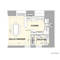 SCI LE POUZIN  APPARTEMENT  JDP cuisine