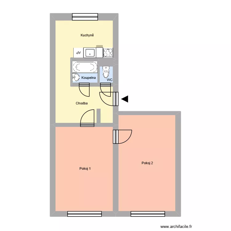 Matu&scaron;kova 500, byt 4. Plan de 10  et 177 m²