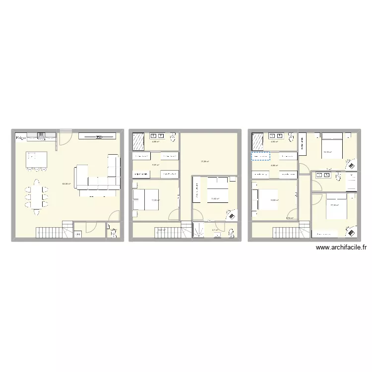 PAV F3 - F4. Plan de 