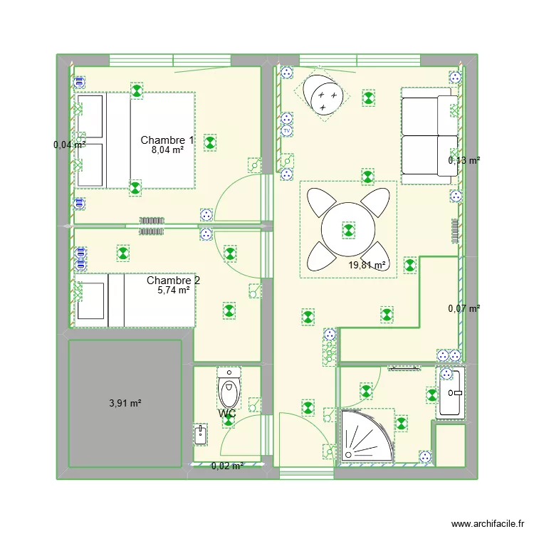 Olympiade 405. Plan de Olympiade 405. Plan de