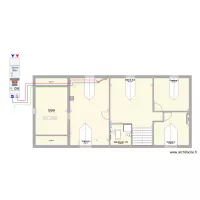 MULTIMEDIA [Etage]: Internet [RJ45] & TV [Coaxial]