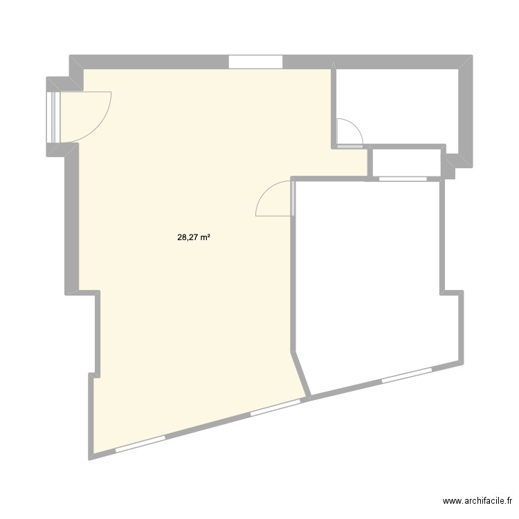 Appart 3. Plan de 0 pièce et 0 m2